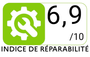 logo vert indice de reparabilite 10