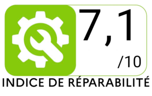 logo vert indice de reparabilite 12