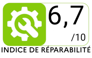 logo vert indice de reparabilite 8